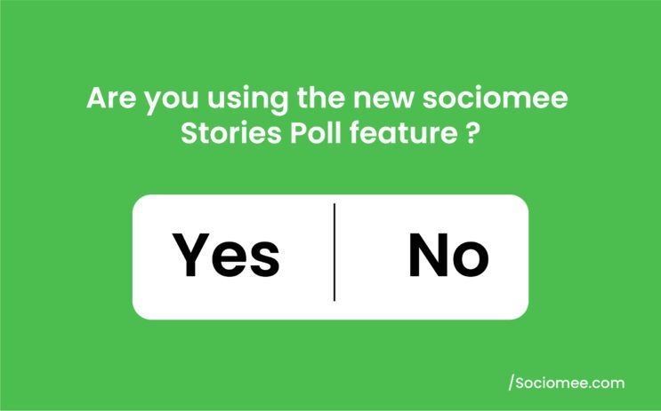 SocioMee Social Media Poll