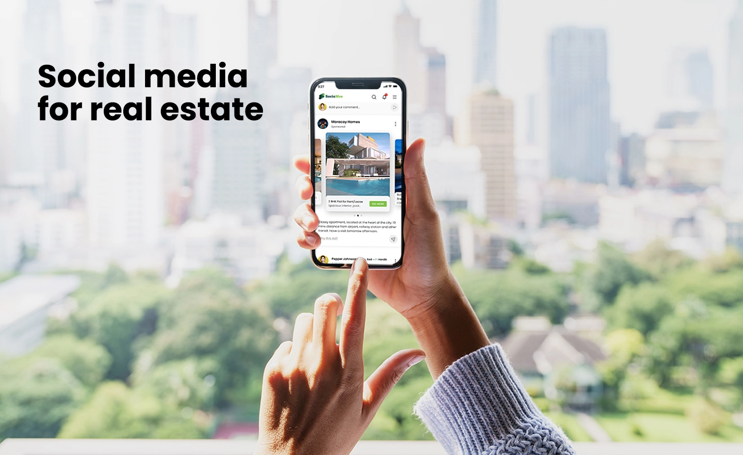 Social media for real estate