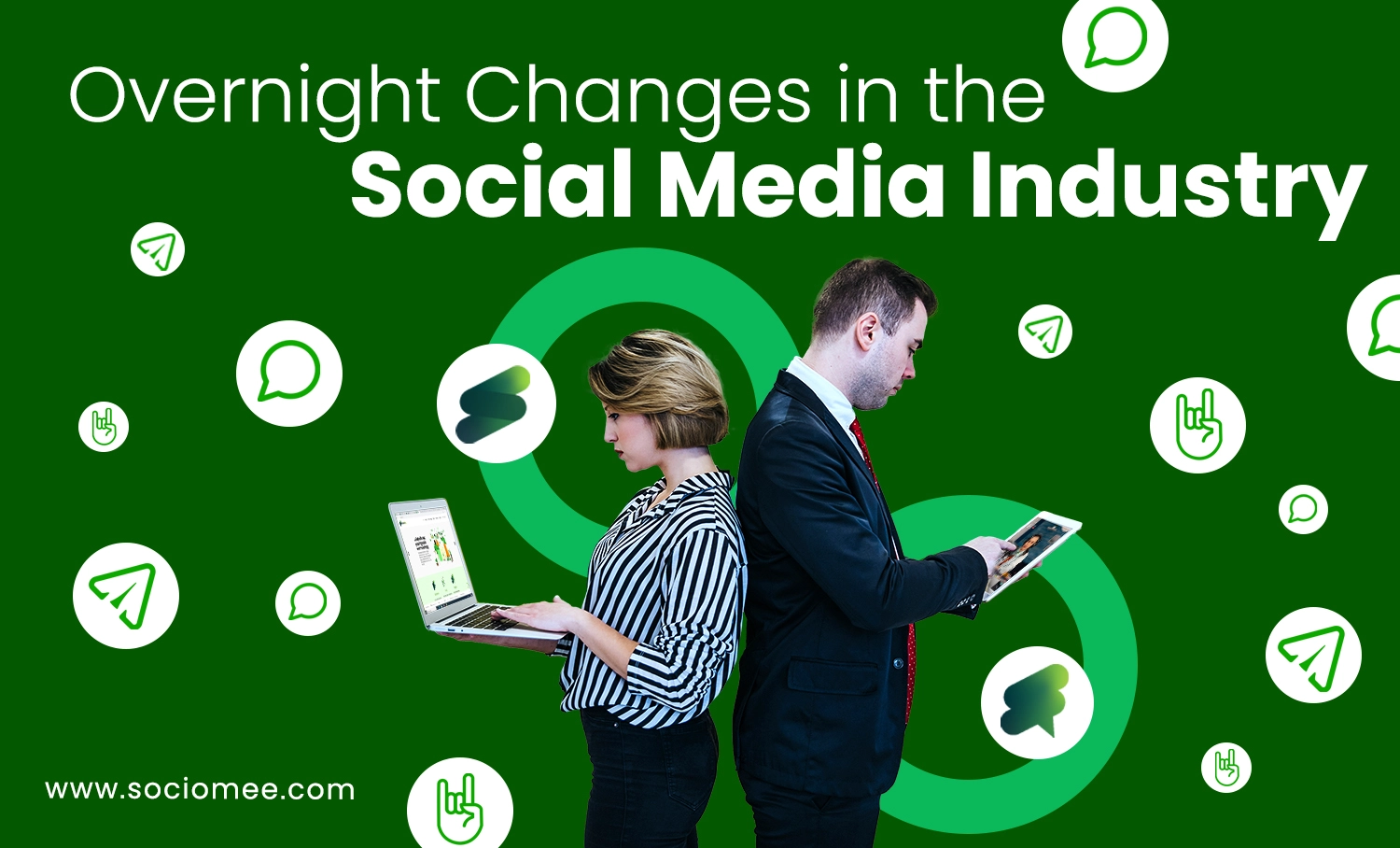 Overnight changes in the social media industry