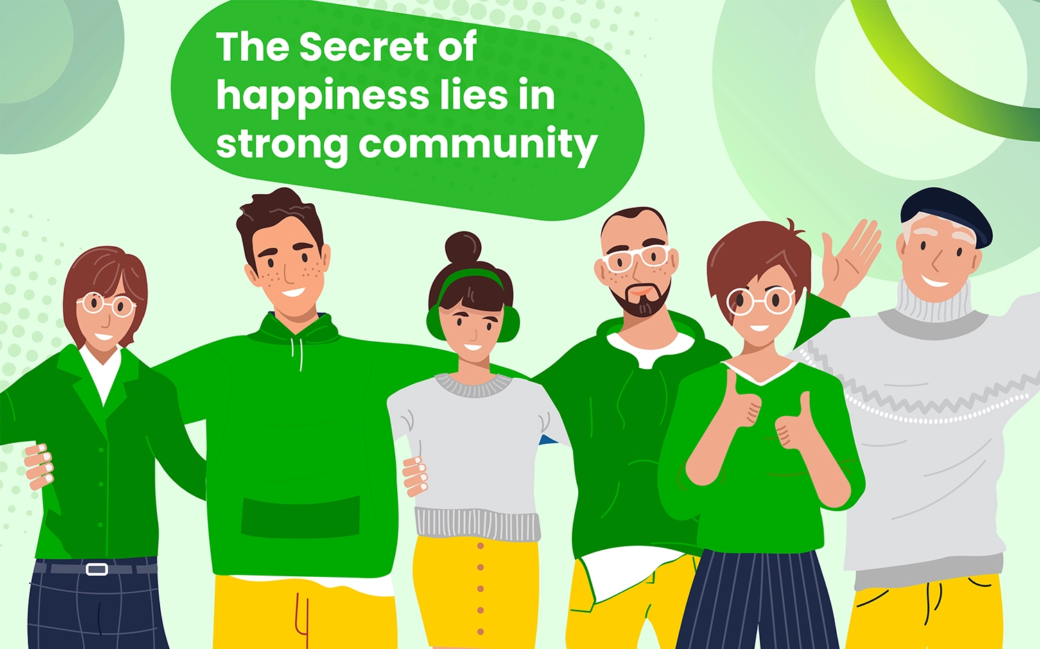 The Secret To Happiness Lies In The Power Of A Strong Community