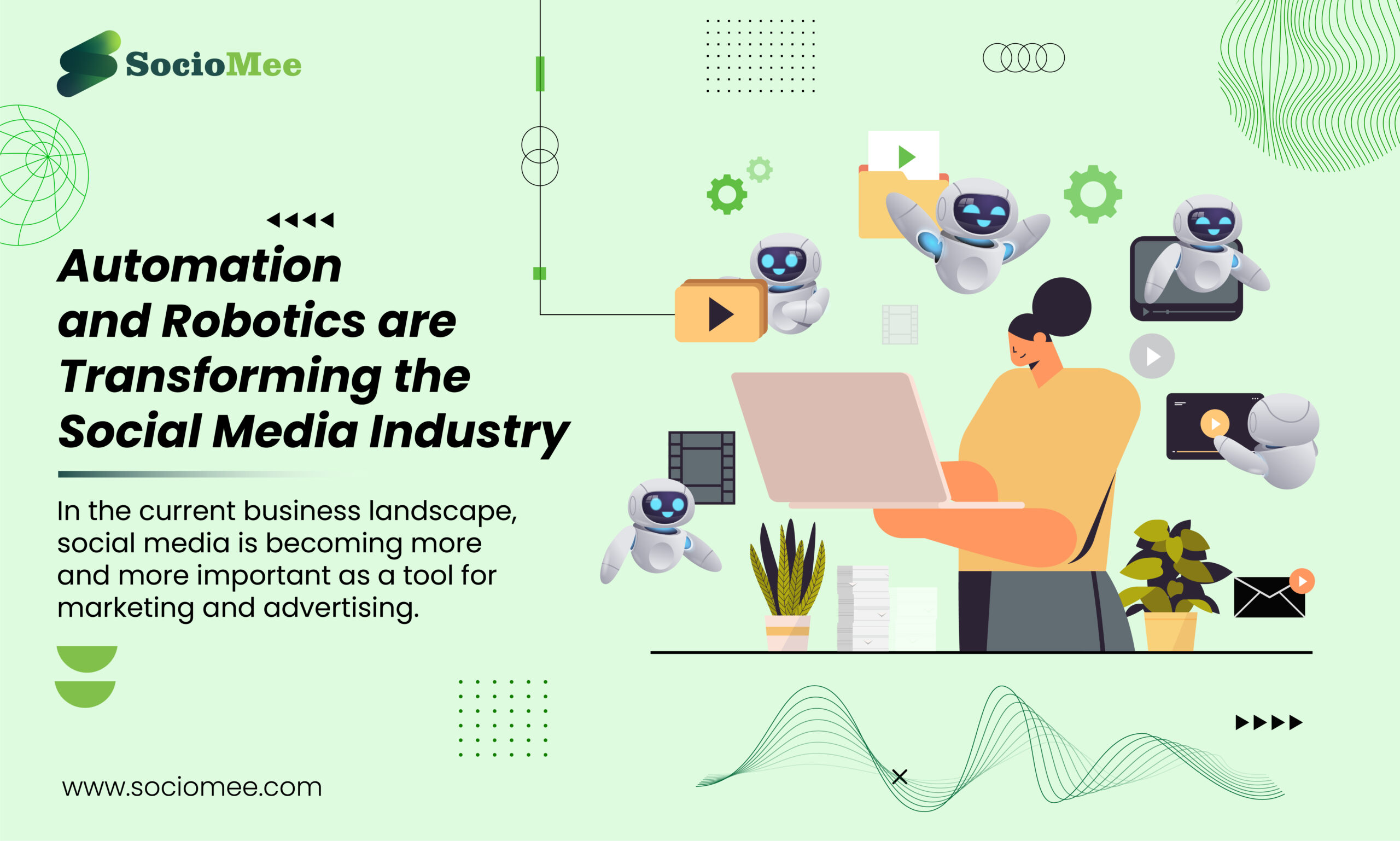 How Automation and Robotics are Transforming the Social Media Industry