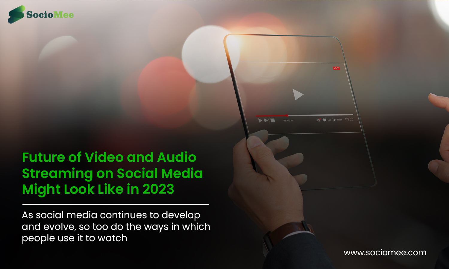 What the Future of Video and Audio Streaming on Social Media Might Look Like in